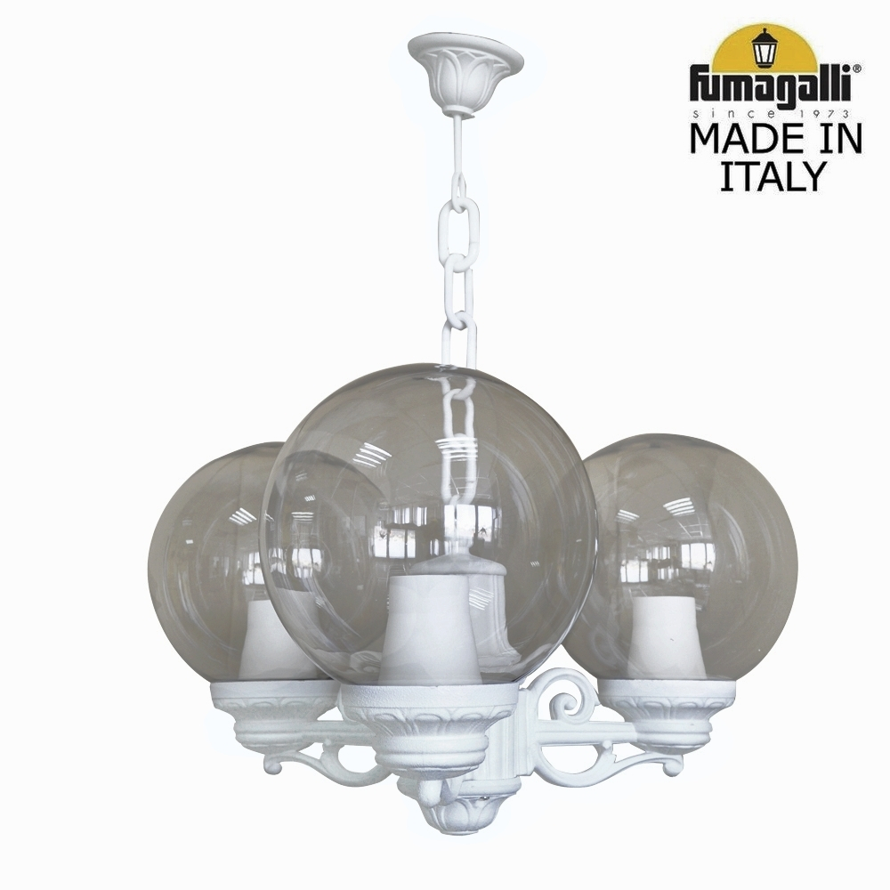 Уличный подвесной светильник Fumagalli GLOBE 250 G25.120.S30.WZF1R
