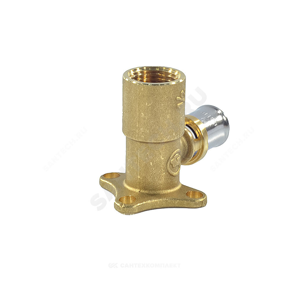 Водорозетка для МП/PE-X труб латунь пресс Дн 20х1/2" ВР RM139 Giacomini RM139Y037