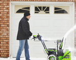 Снегоуборщик аккумуляторный GREENWORKS GD82ST 56 самоходный с АКБ и ЗУ 2602807U3C