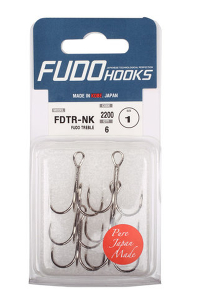 Крючки тройники FUDO TREBLE NK