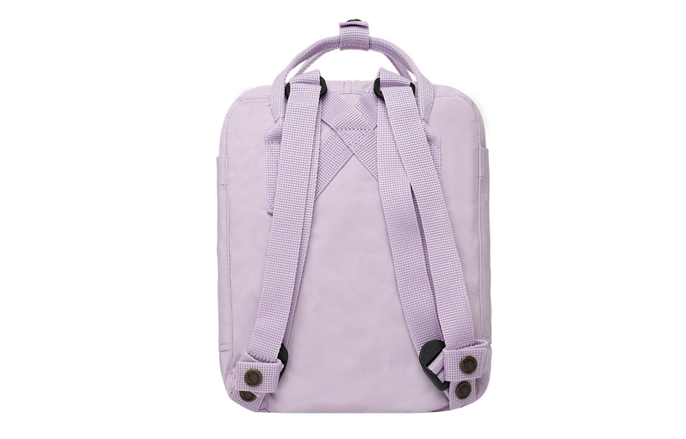 Fjallraven 7L Travel Small IPad Bag Backpack Outdoor Bag Vinylon Lavender Women"s