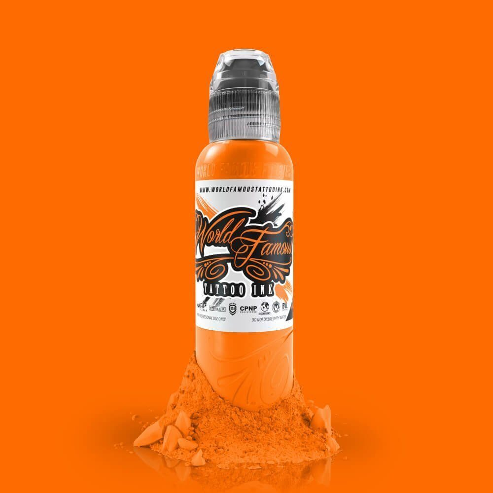 Orange (Jay Freestyle Watercolor set) World Famous Tattoo Ink