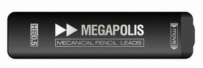 Набор 20 гриф. MEGAPOLIS для мех. каранд., 0.5 мм (Erich Krause)