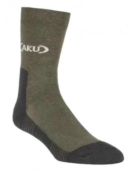 Носки AKU Trek Low Socks цв. Green / Dark Grey