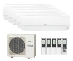 Мульти сплит-система Hitachi 5 x RAK-25RPE / RAM-110NP5E