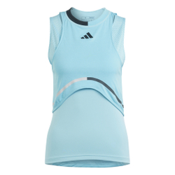 Женский топ теннисный Adidas Match Tank Pro - lucid cyan