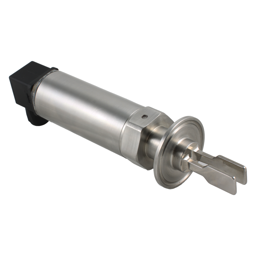 Вибрационный датчик уровня жидкостей INNOLEVEL IL-VA-TC, -40 +150°С, Pmax=40 bar, 12 - 55 VDC, IP65, соединение - Clamp DN40, удлинение 40 мм, нерж. сталь 316L, электрополировка зондов
