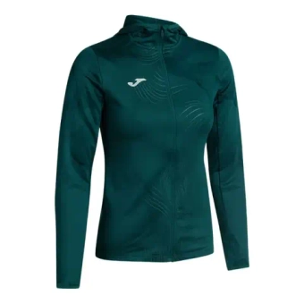 Женская Кофта теннисная Joma R-Night Zip Up - green turquoise