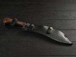 Непальский нож "Кукри", сталь 95Х18, рукоять венге