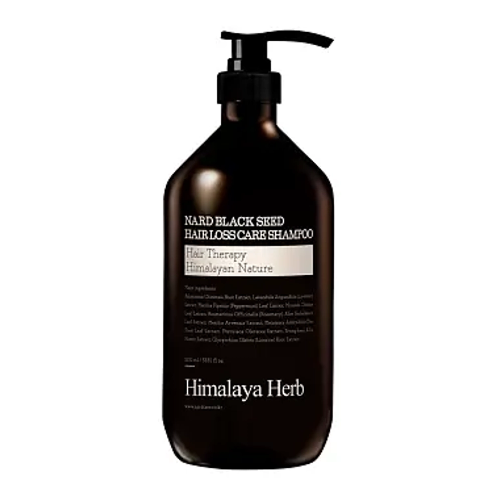 [NARD HAIR] Шампунь от выпадения волос с кофеином Black Seed Hair Loss Care Shampoo, 500 мл