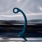 Стимулятор точки G SVibe Snail AXI с вибрацией и имитацией движений голубой