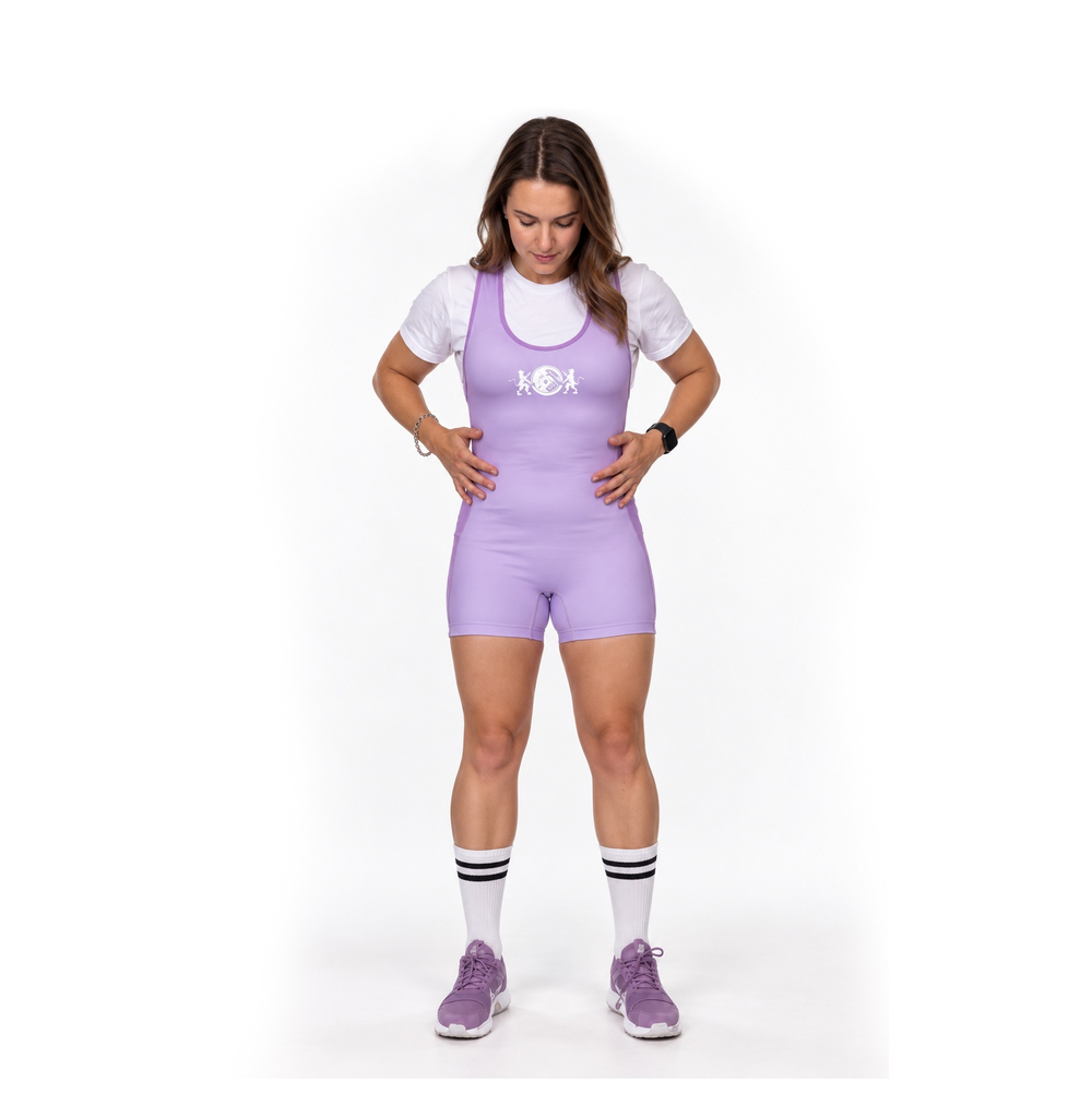 PRG Трико для пауэрлифтинга женское Purple singlet