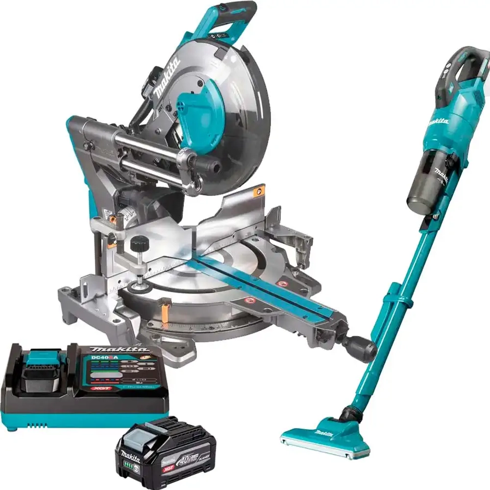 Аккумуляторная торцовочная пила Makita LS003GZ01/CL003GZ+PSKGRU1