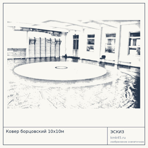 Ковер борцовский 10х10м — от 111 000 ₽
