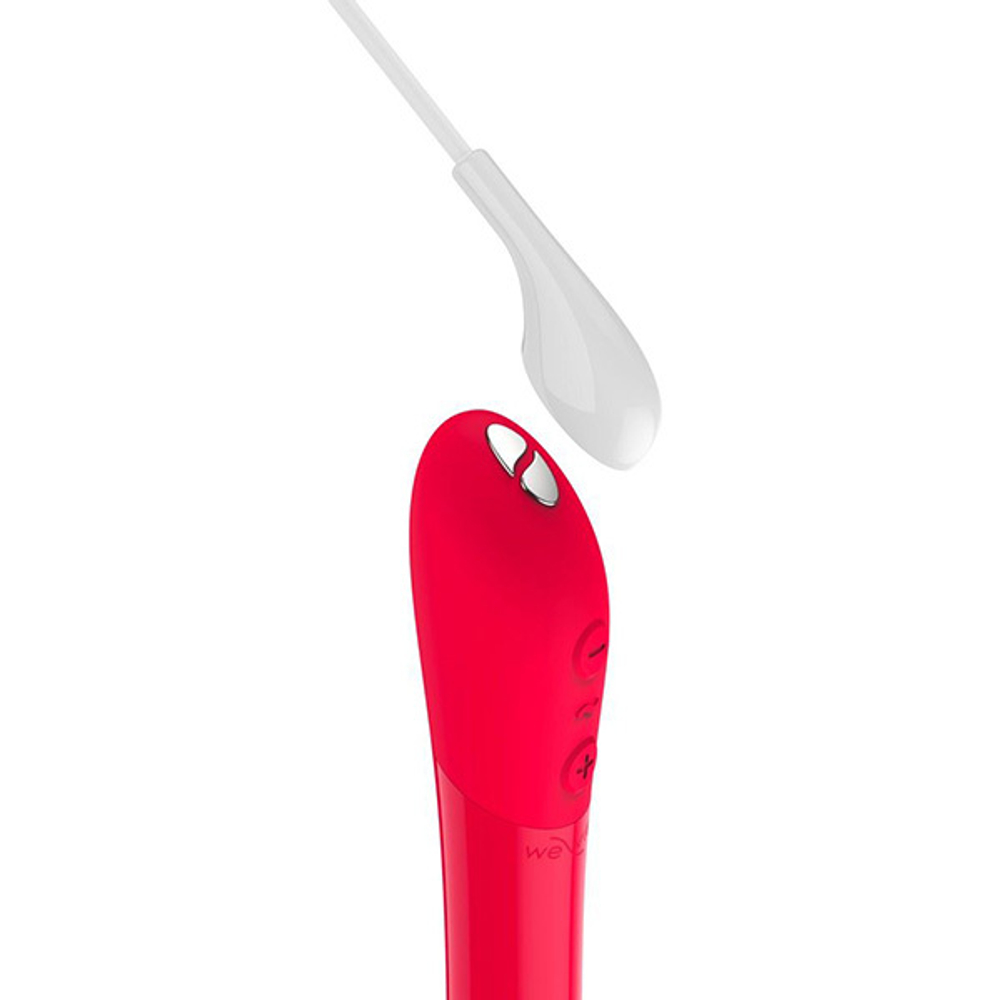 Красная водонепроницаемая вибропуля 10см We-Vibe Tango X Cherry Red SNTTSG3