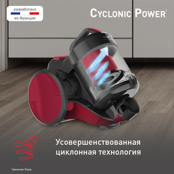 Пылесос с контейнером Tefal Cyclonic Power TW1923RH