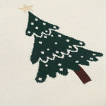Плед из хлопка с новогодним рисунком christmas bows из коллекции new year essential, 130x180 см
