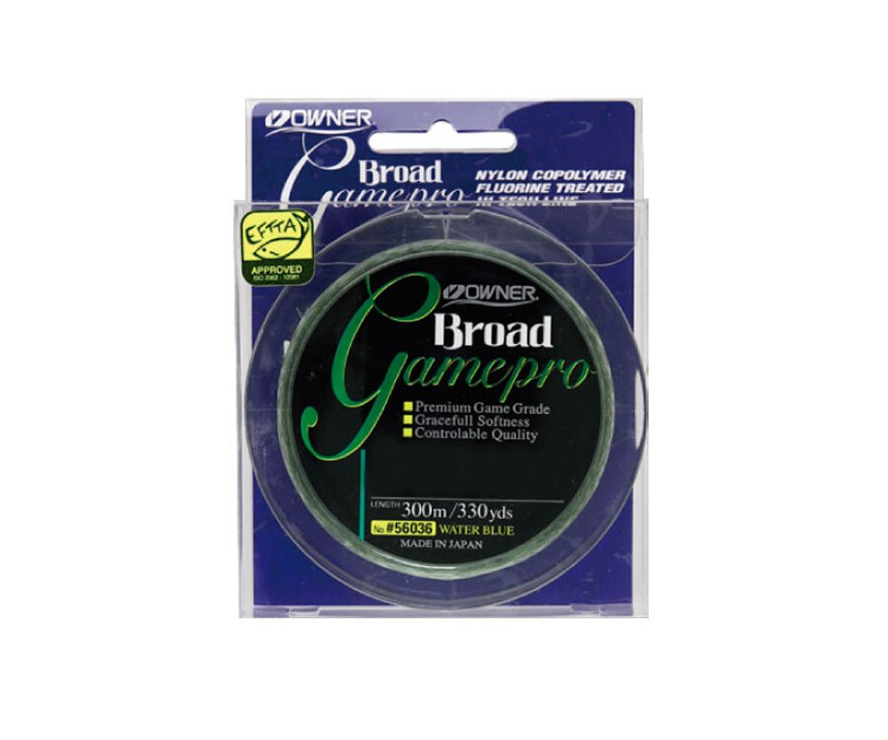 OWNER Леска Broad Game Pro blue 300м 0.28мм 5.23кг