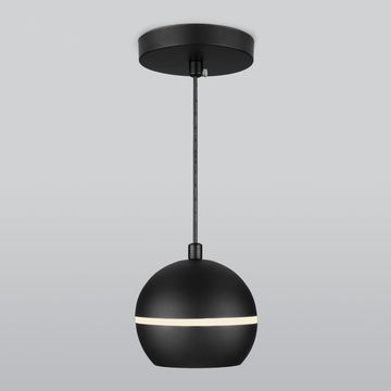 Подвесной светодиодный светильник DLS023 9W 4200K черный Elektrostandard