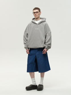 Drawstring Hoodie Grey