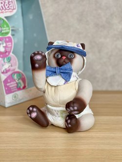 Игрушка мягконабивная 35см АниРеал Кошечка (60131)
