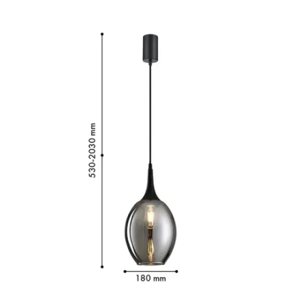 Подвес Dubbel 4361-1P, 1*E27*40W. ТМ F-Promo