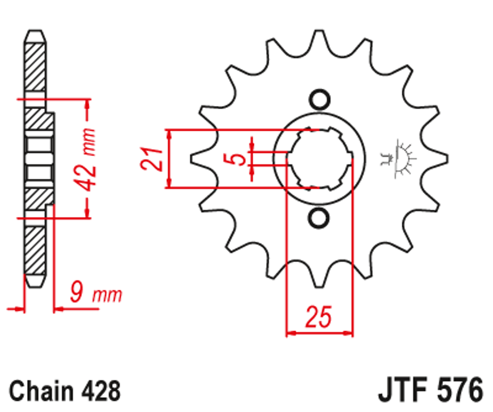 Звезда JTF576.18