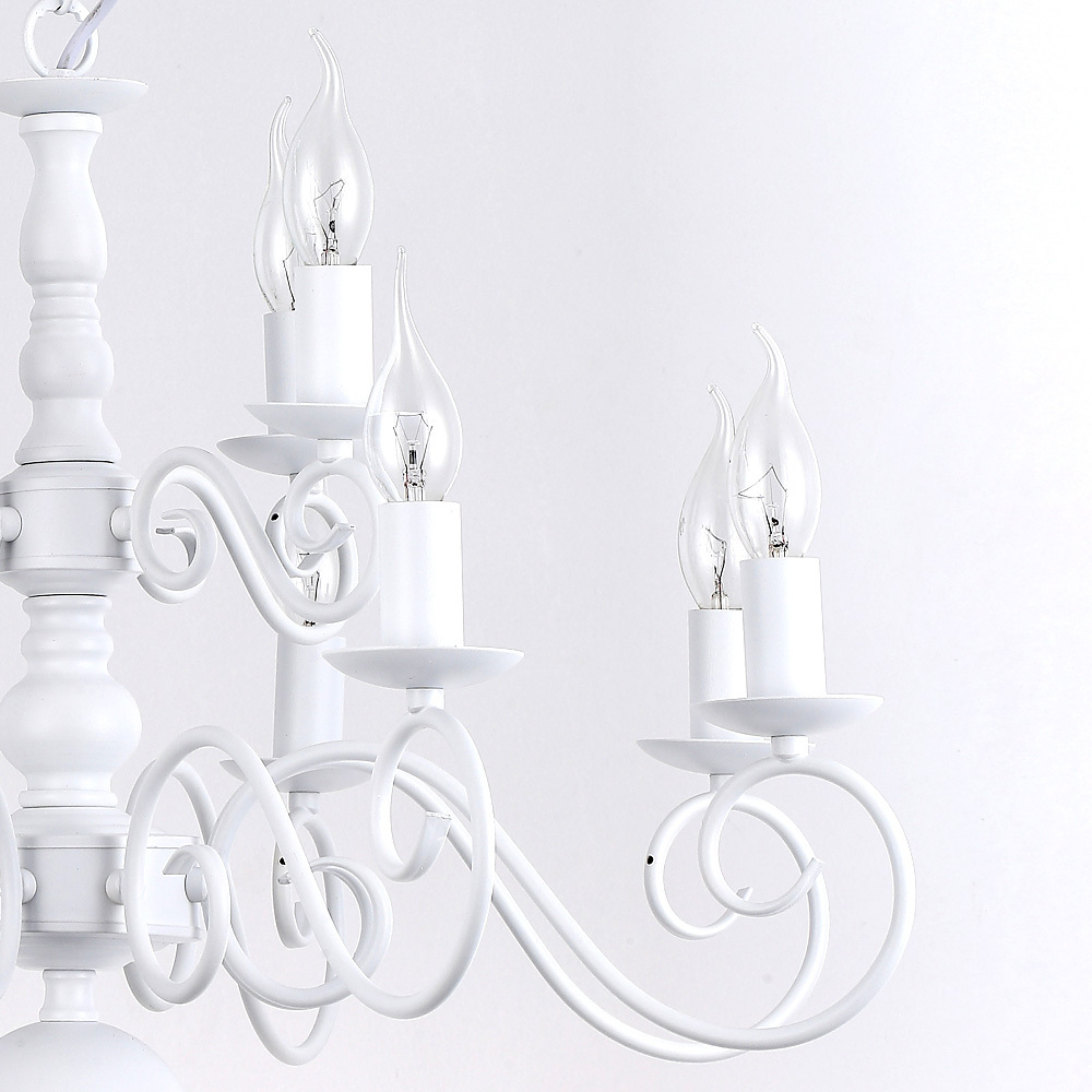 Люстра подвесная Arte Lamp Isabel A1129LM-12WH