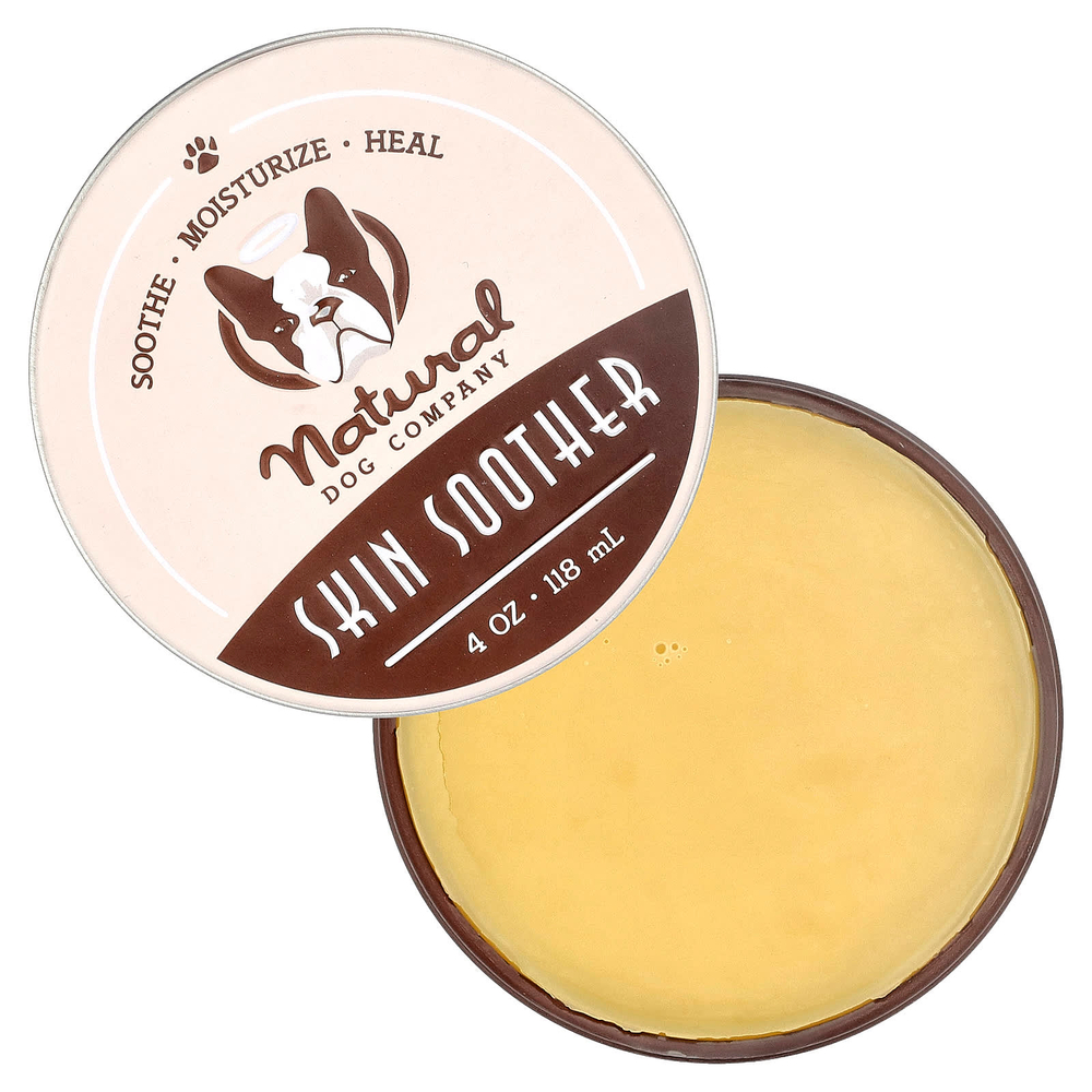 Natural Dog Company, Успокаивающее средство для кожи, 118 мл (4 унции)