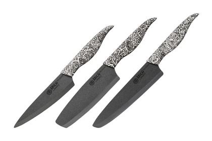 Набор ножей 3шт Samura Inca SIN-0220B/K