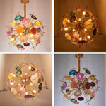 Pendant design lamp Agate needles by Ligth Room