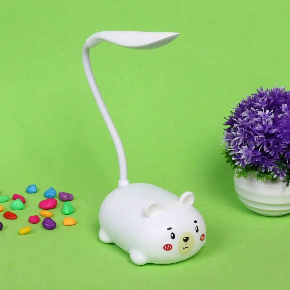 Светильник настольный «Marmalade-Мишка» LED 28,5*9,2*6,8см USB 5v 3w, Белый