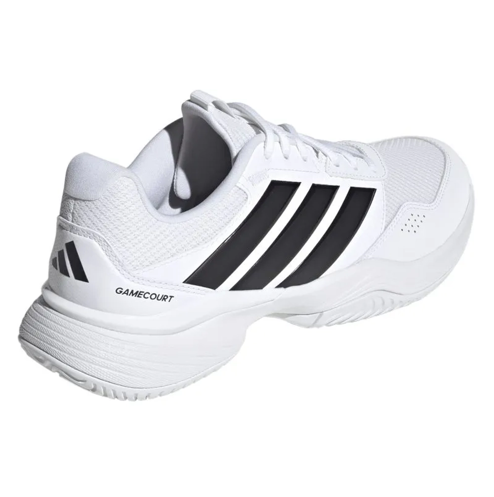 Теннисные кроссовки Adidas GameCourt 3 M - cloud white/core black/core black