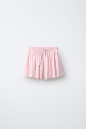 ZARA СВОБОДНЫЕ ШОРТЫ ДЛЯ СПОРТА, РОЗОВЫЙ