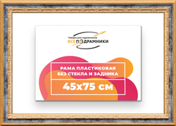Рама 45x75 для картин и фотографий