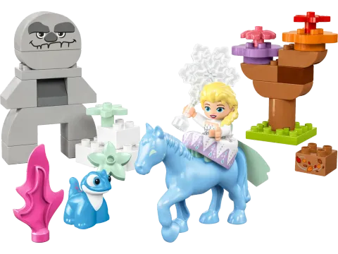 Конструктор LEGO Duplo 10418 Disney Эльза и Бруни в Зачарованном лесу