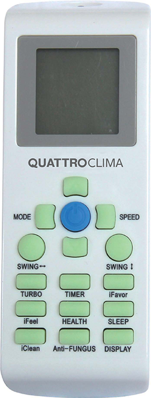 Сплит-система кондиционер кассетный Quattroclima QV-I18CG/QN-I18UG/QA-ICP9 на 50 м²