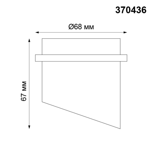 370436 SPOT NT19 142 белый Встраиваемый светильник IP20 GU10 50W 220V BUTT