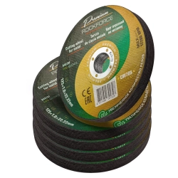 Круг отрезной по металлу 125x1x22,2мм(50шт к-т) RockFORCE RF-CW705 PREMIUM[50шт к-т]