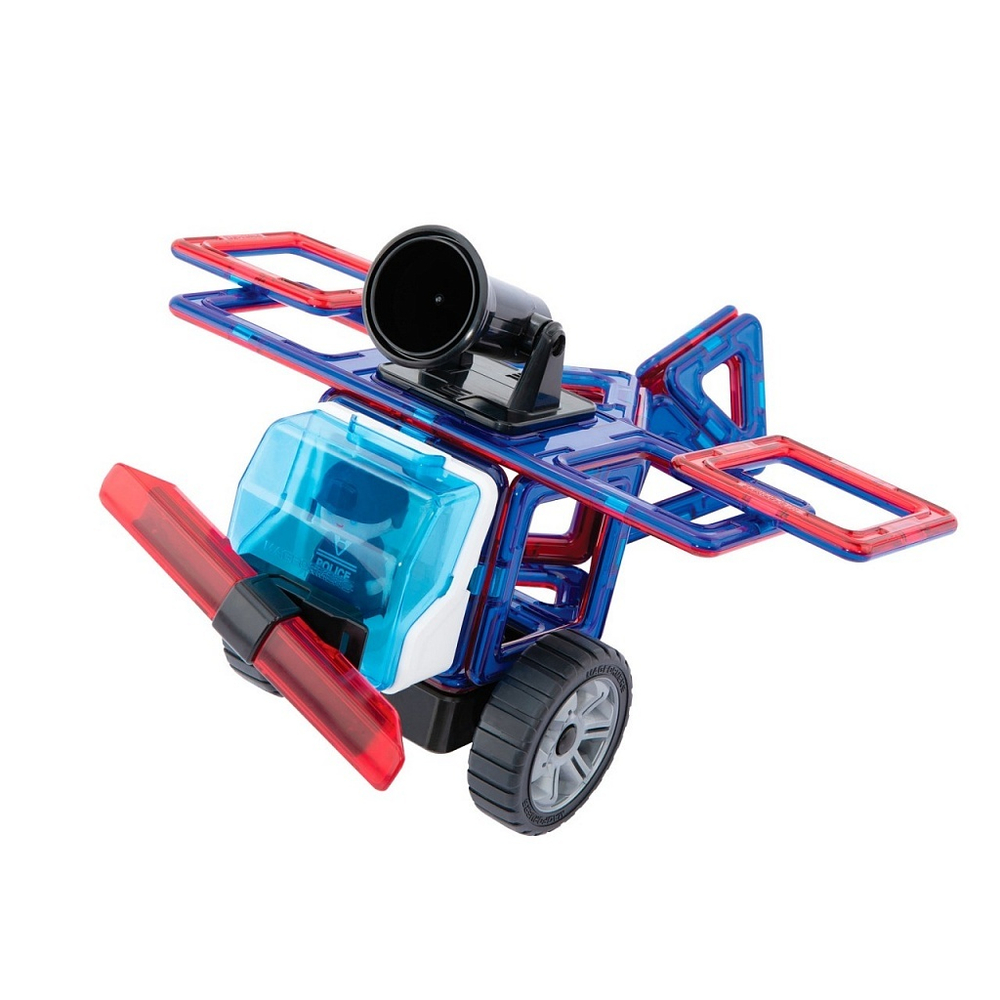 Магнитный конструктор MAGFORMERS Amazing Police & Rescue Set
