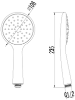 Смеситель для ванны Lemark Pramen LM3314C
