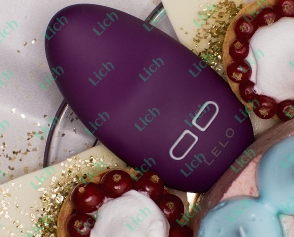 Сливовый шелковистый клиторальный стимулятор Lily (LELO)