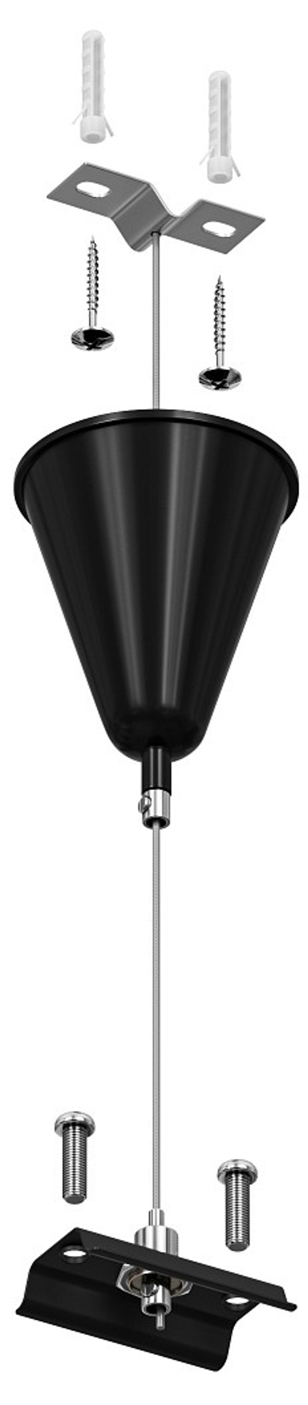 Подвес для трека Denkirs DK Track Black TR1105-BK