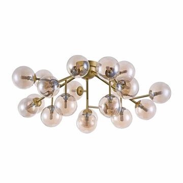 Люстра галогенная Maytoni MOD545PL-20G янтарный Dallas Gold