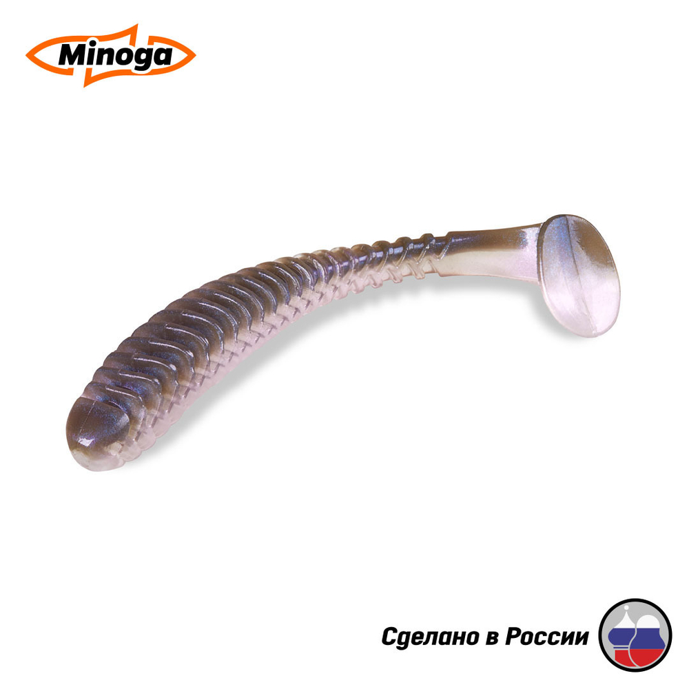 Силиконовая приманка "Minoga" ACTION 2,0"(10шт) 50мм, 0,69гр, цвет 111