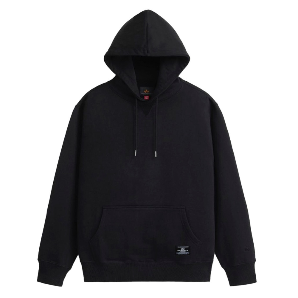 Толстовка Alpha Industries Essential French Terry Hoodie Gen II Black (Черный)