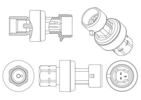 MAHLE - ASE4000P-MAH - Pressure Switch, air conditioning