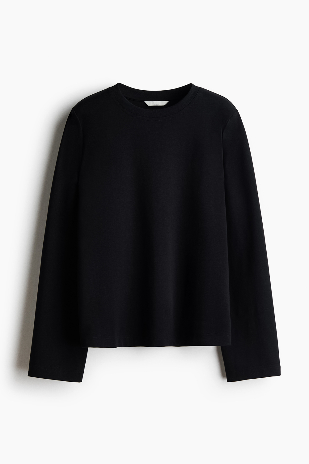 Хлопковый топ из интерлока - H&M