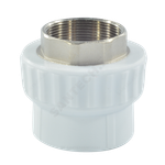 Муфта PP-R комбинированная белая Дн 32х1 1/4" ВР под ключ VALFEX 10134132