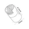 Подвод питания Trace 48V CLT 0.207 02 L2000 BL Crystal Lux